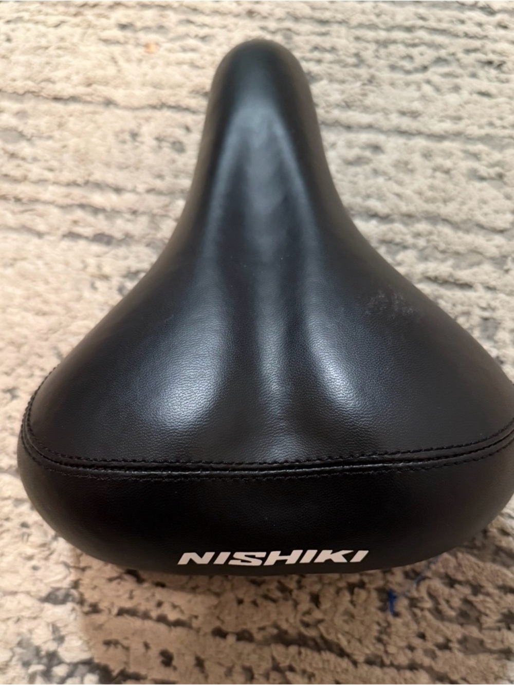 Nishiki Bicycle Seat w/out Clamp 10.5" x 6"